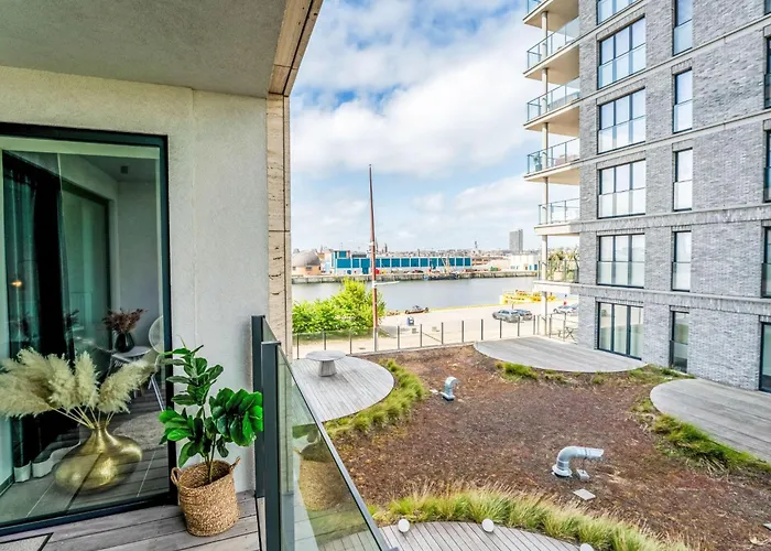 아파트 Baelskaai 25 With Balcony By Interhome 오스텐드