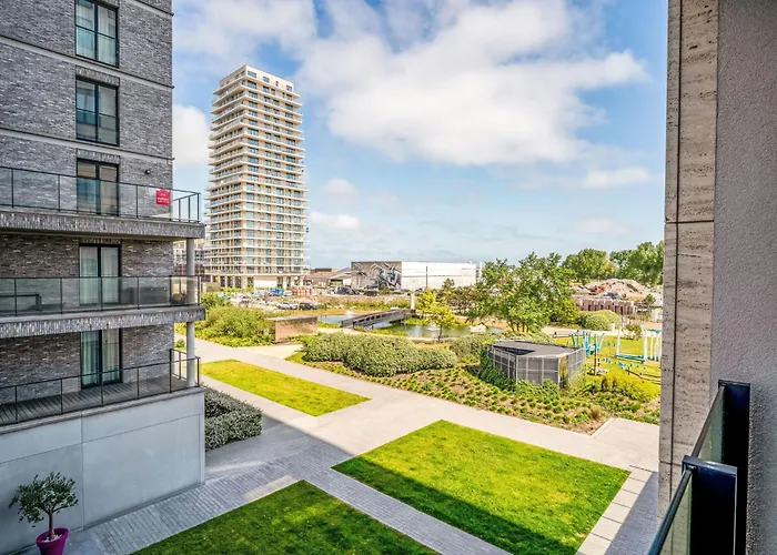 아파트 Baelskaai 25 With Balcony By Interhome 오스텐드